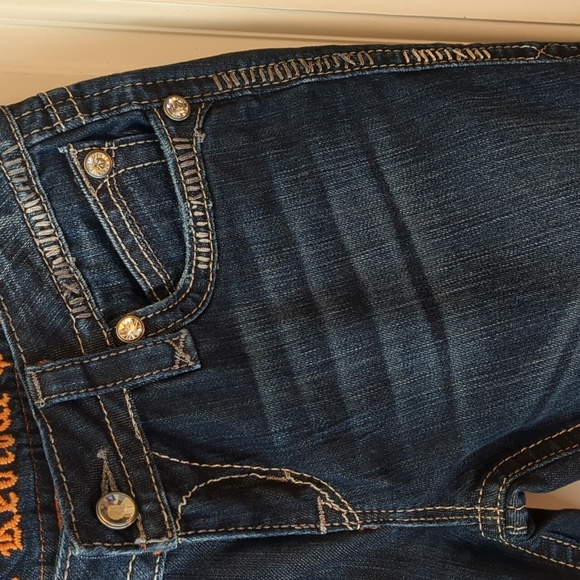 Rock Revival Kathy Skinny Jeans Style RE8307SL - Picture 2 of 8